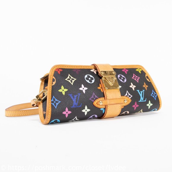 LOUIS VUITTON Multicolor Clutch Black - Picture 3 of 8